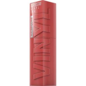 Maybelline New York Tinta Labbra a Lunga Tenuta Superstay Vinyl Ink, Per un Effetto Vinilico fino a 16H, Finish Luminoso e Senza Sbavature, Formula Vegana, Tonalità: 15 PEACHY