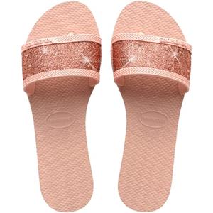 Havaianas - You Angra Glitter, Sandali Glitterati Con Cinturino Largo, Comodi, Eleganti E Resistenti, Per Donna