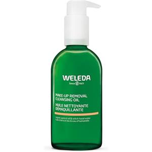 WELEDA - Olio detergente struccante, rimuove delicatamente il make-up anche waterproof senza seccare la pelle, ideale per le pelli sensibili, lascia la pelle vellutata senza ungere- 1x150 ml