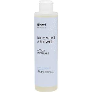 Goovi, Bloom Like a Flower Acqua Micellare Struccante e Idratante, Formula con Tensioattivi Delicati, Rimuove Trucco e Impurità da Viso Occhi e Labbra, Lascia la Pelle Fresca e Morbida, 200 ml