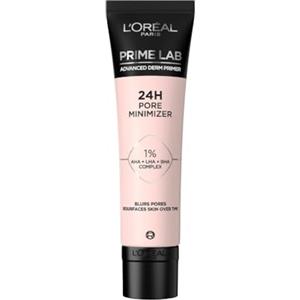 L'Oreal Paris L'Oréal Paris Prime Lab, Primer Minimizzatore di Pori 24H Pore Minimizer, Trucco Più a Lungo, Pelle Più Levigata, 30 ml