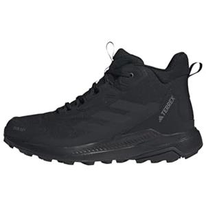 adidas Uomo Terrex Anylander Mid Rain.RDY Hiking Shoes, Core Black/Core Black/Grey Four, 44 EU