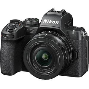 Nikon Z50II, NIKKOR Z DX 16-50 VR+Lexar SD128GB, Fotocamera Mirrorless, CMOS DX 20.9MP, Processore EXPEED7, Sistema AF, Mirino Elettronico EVF, LCD 3.2", Video 4K [Nital Card: 4 Anni di Garanzia]