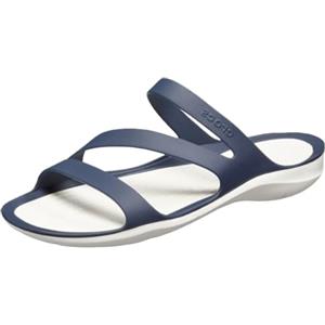 Crocs Swiftwater Sandal W, Sandali Donna, Navy White, 37/38 EU
