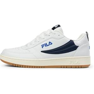 FILA Scarpe da Ginnastica da Uomo REGA NF, Colore Bianco Navy Antico, 46 EU, White FILA Navy Antique White, 46 EU