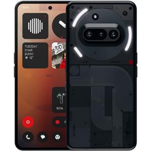 Nothing Phone (3a) 256 GB - smartphone con fotocamera anteriora da 32 MP, Ultra zoom 30x, ricarica rapida a 50W e 6.77" Display AMOLED flessibile FHD+ - Nero