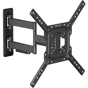 Philips Supporto universale da parete per TV multi-posizione, adatto per TV LCD/LED da 23 a 65 pollici, girevole e inclinabile, compatibile con VESA 75 x 75-400 x 400 mm, max 35 kg, facile