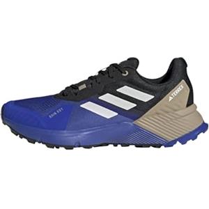 Adidas Uomo Terrex Soulstride Rain.RDY Trail Running Shoes, Semi Lucid Blue/Grey One/Blanch Cargo, 42 EU