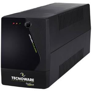 Tecnoware Power Systems Tecnoware UPS 2000VA per PC/Modem, NO Gaming/Console, Gruppo di Continuità ERA PLUS, 6 IEC, Software, Protezione Blackout e Sbalzi tensione per PC, Modem, Videosorveglianza, Punto Cassa, NAS, POS