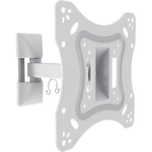 Metronic 451059 Supporto a Muro con Braccio Inclinabile, Bianco