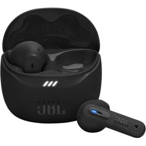 JBL Tune Flex 2 Auricolari Bluetooth True Wireless con Cancellazione del Rumore, 48 Ore di Autonomia, Resistenti ad Acqua e Polvere IP54, Connessione Multipoint, Design Aperto a Stick, Nero