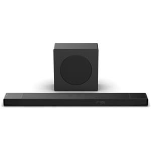Hisense AX3120Q Soundbar 3.1.2, subwoofer wireless, potenza, 440W, Supporta Dolby Atmos e DTS: X, Bluetooth, HDMI, USB, Ingresso Audio Ottico