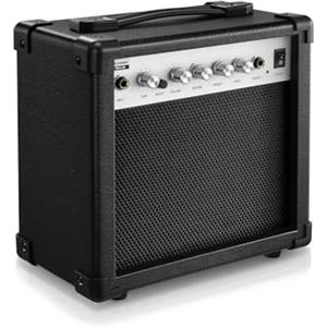 Donner Amplificatore per Chitarra Elettrica 20W, DEA-20 con Effetti Riverbero, Amplificatore da Studio con Comodo Switch Clean & Overdrive Portatile