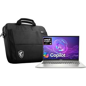 MSI Prestige A16 AI+ A3HMG-064IT, Notebook Copilot+ PC, 16" UHD+ OLED 60Hz, AMD Ryzen AI 9 365, AMD Graphics, RAM 32GB LPDDR5x 7500MHz, 1TB SSDPCIe4, WiFi 7, Win 11 Home Layout e Garanzia ITA Argento