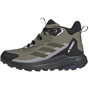 adidas Donna Terrex Anylander Mid Rain.RDY Hiking Shoes, Olive Strata/Night Cargo/Core Black, 40 2/3 EU