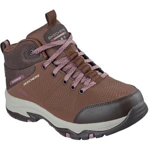 Skechers Scarpe da Trekking da Donna Trego Trail Destination, Tessuto Sintetico Marrone Multi Trim, 36 EU