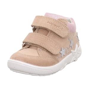 Superfit Scarpe Primi Passi da Bambina Starlight, Beige Rosa 4000, 19 EU