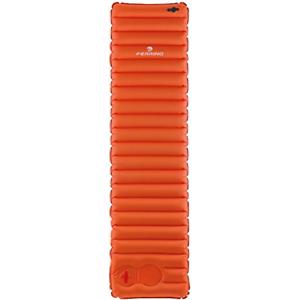 Ferrino Swift 60, Materassino Gonfiabile da Campeggio, Arancione, 200x60x8.5 cm, Poliestere, con Pompa Integrata e Custodia, per Backpacking e Trekking, per Adulti, 890g