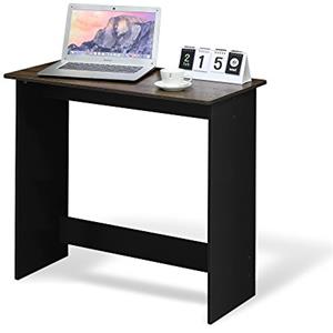 Furinno Simplistic Scrivanie per Computer, truciolato, Columbia Noce, 39.37 x 39.37 x 75.57 cm