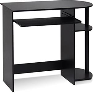 Furinno Scrivania per Computer, Nero (Espresso/Black)