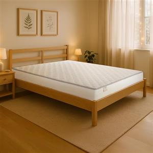 Farmarelax - Materasso Una Piazza e Mezza 120x190, Altezza 16 cm, Waterfoam, Made in Italy, Ortopedico, Indeformabile, Anallergico e Antiacaro, Traspirante, Modello: Ecoroyal