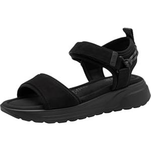 Tamaris Damen 1-28716-44, Sandali con Zeppa Donna, Nero, 37 EU