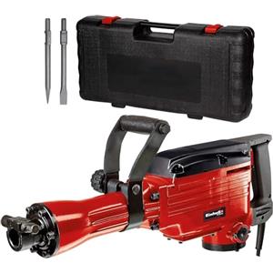 Einhell TC-DH 43 Martello demolitore (220-240 V, 1600 W, percussioni min. 1800,forza percussione 43 Joule, attacco SDS-HEX, valigia, incl. Scalpello piatto + a punta)