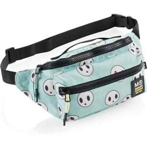 Miquelrius Riñonera Reciclada Don't Panic, Riciclata Unisex-Bambini e Ragazzi, Blu Cielo, 220 x 110 x 30 mm