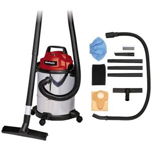 Einhell TC-VC 1815 S Bidone aspira solidi e liquidi( (1250 W, depressione 180 mbar, vano 15 l)