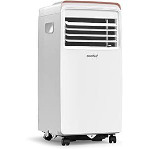 COMFEE' Condizionatore Portatile 7000 BTU/H, AMBRA 8C, 2,0kW, 25㎡/68m³, 3-in-1 Climatizzatore Portatile, Ventilatore, Raffreddamento, Deumidificazione, 24H Timer, Sleep Mode, Funzione Follow-me
