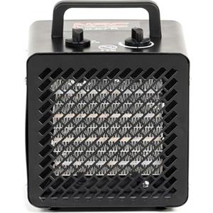 NAC NEW AMERICAN CONCEPT NAC Termoventilatore Elettrico 2000W - Dispositivo di Riscaldamento in Ceramica con Termostato - Riscaldamento Elettrico Portatile per Garage, Officina, Cantiere, Serra - New American Concept