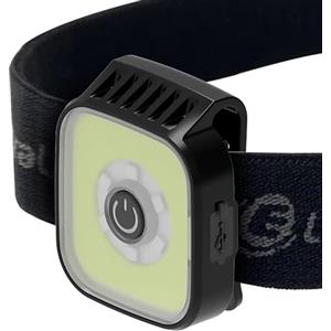 Electraline 58037 Mini Lampada frontale LED compatta 115 Lumen, tecnologia COB, Batteria 400mAh ricaricabile