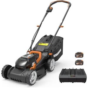 WORX WG779E.1 Tosaerba a Batteria 40V da Giardino, Diametro Taglio 34 cm