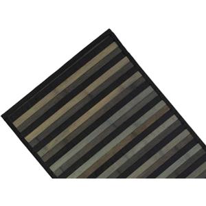 BIANCHERIAWEB Tappeto Bamboo Degradè Passatoia Cucina Antimacchia Bambù Antiscivolo Runner Corsia Resistente