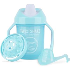 Twistshake Tazza Piccola Antigoccia 4+ mesi/230 ml - Blu