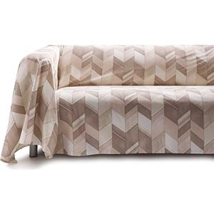 osama home GUZZINI Classic - Telo Copritutto Arredo 180x270 100%Cotone Percalle Certificato OekoTex, Telo Copridivano Copriletto e Copritavolo, Tovaglia Coperta Picnic Mare, Plaid Copri Divano Leggero e Multiuso