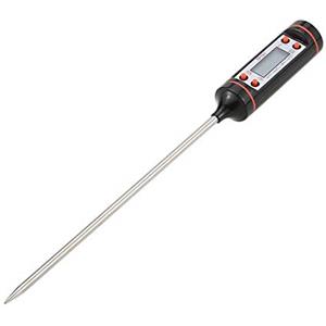 TEMPO DI SALDI Termometro Digitale Da Cucina Misuratore Con Asta E Lcd Cibi Bevande -50 +300°C, 30 x 250 x 290 mm