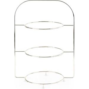 Villeroy & Boch Anmut Etagere in Acciaio Inossidabile di Alta Qualità, Piatto da Servizio a 3 Piani per Buffet o Brunch, con Piatti da Cucina Combinabili, 40 cm