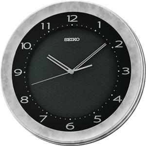 Seiko Clocks Plastica QXA817S, argento, Standard, Classico