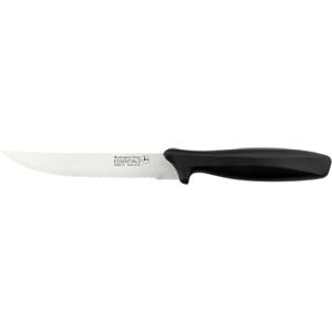 Rockingham Forge Coltello multiuso seghettato 12,5 cm - Coltelli da cucina leggeri e affilati in acciaio inossidabile con manico nero