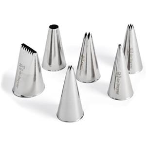 De Buyer Set 6 beccucci acciaio assortiti, 2114.00n