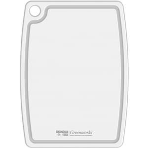 Rockingham Forge Greenworks Tagliere in plastica riciclata 30x25cm Bianco