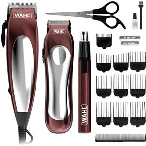 Wahl Home Pro Combo 3in1, set regalo tagliacapelli, tagliacapelli per uomo, rasoio a filo, regolabarba per uomo, regolabarba, tagliacapelli personale, set per la cura maschile