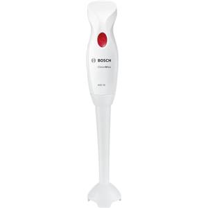 Bosch Frullatore a Immersione MSM14000, 400 W, Impugnatura Ergonomica, Facile da Usare, Piede Mixer Rimovibile e Lavabile in Lavastoviglie, Bianco, Rosso