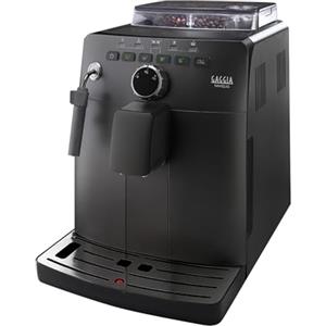 Gaggia HD8749/01 Naviglio Black - Macchina da Caffè Automatica, per Espresso e Cappuccino, Caffè in Grani, 15 bar, 1850W, 2L, Nero, 100% Made in Italy