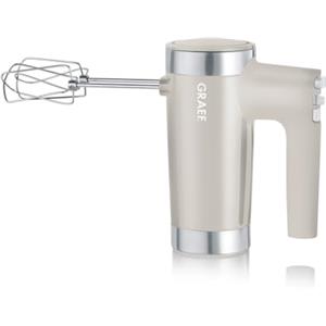 GRAEF. GRAEF Impastatrice manuale HM508 Taupe, 7 velocità, funzione Turbo, funzionamento silenzioso, espulsione facile, gancio alto per impasti profondi, design elegante