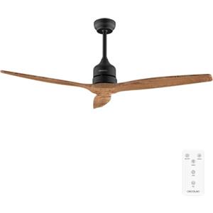 Cecotec - Ventilatori da Soffitto EnergySilence Aero 5270 DarkWood - 40 W, Diametro 132 cm, Telecomando, Timer Fino a 8 Ore, 6 Velocità, 3 Pale, Estate/Inverno, Altezza Regolabile