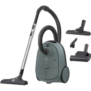 Electrolux EB61C4OG Aspirapolvere con sacco, Serie 600, Elevata Filtrazione, Aspirapolvere Potente 750W, 3,5L Capacità Sacchetto, a traino, Silenzioso 73 dB, Verde oceano