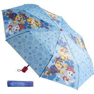 Undercover - ombrello pieghevole Paw Patrol - ombrello tascabile con copertura protettiva - diametro 94 cm - leggero e ideale per le mani dei bambini