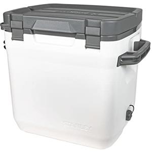 Stanley 1913 Adventure Outdoor Cooler 6,6L Polar White - Isolamento con Schiuma a Doppia Parete - Senza BPA - Frigo Portatile - Frigo da campeggio robusto - Frigo da viaggio robusto - Senza Perdite